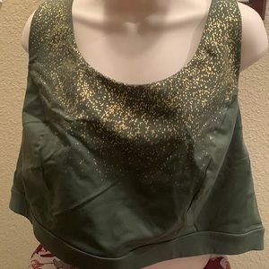 Torrid Active sports bra size 5 green